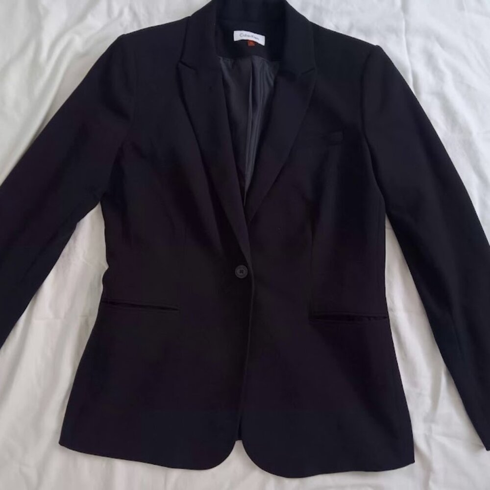Calvin Klein black blazer